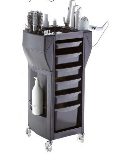 Парикмахерская тележка "UP GRADE STYLING BLACK SPEEDY"